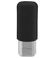 S.T. Dupont Krom Siyah İkili Puro Kılıfı 183260 - TR6665