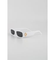 By Marine Beyaz UV400 Filtre Kadın Güneş Gözlüğü G24FT5378R02