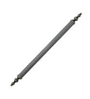 Zirve Çubuk Antik Gümüş 160 mm Alüminyum Kulp ( 5 ADET  ) (Çok Renkli)