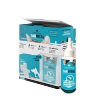 Zoovital Ear Vital Pamuk Hediyeli Kulak Temizleme Solüsyonu 150 ml (Beyaz)