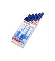 Edding Markör Permanent Yuvarlak Uçlu 1.5-3 MM Mavi 3000 (10 Lu Paket)
