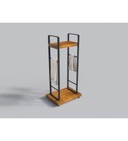 Ntconcept Masif Ağaç Banyo Havluluk