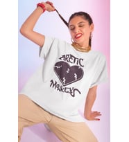 Arctic Monkeys Baskılı Unisex Oversize Efsane Müzik Grubu Tişört