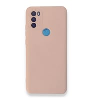 General Mobile GM 21 Plus Kılıf Nano içi Kadife Silikon - Pudra