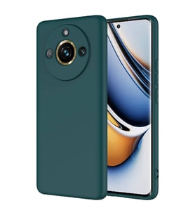 Realme 11 Pro Plus Uyumlu Kılıf Zore Mara Lansman Kapak (Koyu Yeşil)