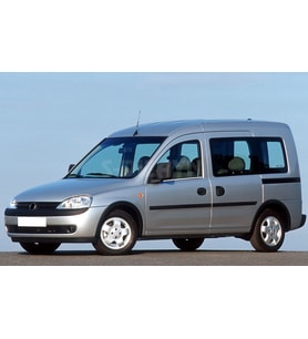 Opel Combo C Krom Cam Çıtası 2 Prç 2001-2011