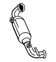 Opel Corsa F Crosland 1,2 1990-1994 Katalizator 9816064980 PSA