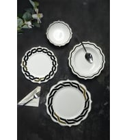 Paçi Yemek Takımı 24 Parça Bone Chine Flora