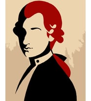 Mozart Sayılarla Boyama Seti 30x40 cm (Tuvale Gerili)