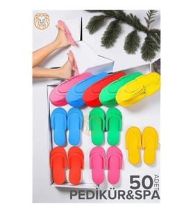 ModaCar Pedikür Terliği 50 ÇİFT SPA Otel Havuz