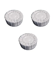 Dantel Kağıt Bardak Altlığı - Beyaz - 9 Cm. - 500 Adetlik 3 Paket - 1500 Adet