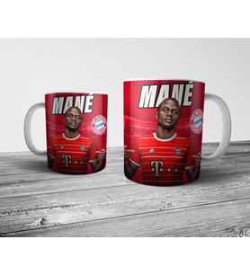 Pixxa Sadio Mane - Bayern Münih Kupa Bardak Model 1
