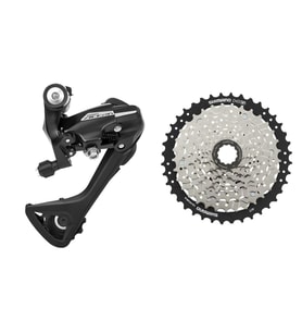 Shimano Acera RD-M3020 8 Vites Arka Aktarıcı+CS-HG400 11-40T 8 Vites Kaset Ruble Seti