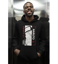 Naruto Uzumaki Baskılı Unisex Oversize Anime Karakter Hoodie
