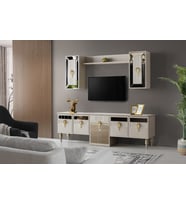 MARSİLYA MDF TV ÜNİTESİ (Kum Beji)