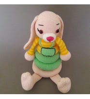Eğitici Sevimli Köpek Amigurumi Organik Oyuncak