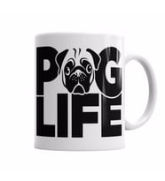 Pug Life Köpek 02 Kupa Bardak Porselen