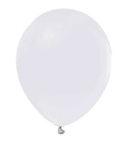Balon Düz 10 inç Beyaz 100'lü-