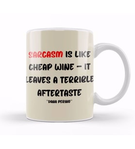 Sarcasm Funny Sayings QuoteVFover Gift For    And Men   Vintage Retro Rainbow Style Kupa Bardak Porselen