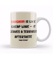 Sarcasm Funny Sayings QuoteVFover Gift For    And Men   Vintage Retro Rainbow Style Kupa Bardak Porselen