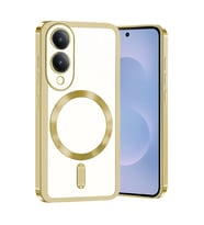 Samsung Galaxy S25 Edge Kross Magneticsafe Kapak - Gold