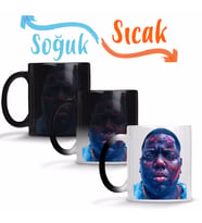 Notorious Big Sihirli Kupa Bardak Porselen