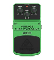 BEHRINGER VINTAGE TUBE OVERDRIVE TO800 / Pedal