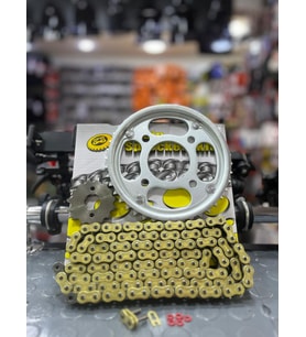 Hnda Cbf 150 Oringli Gold Zincir Dişli Seti Sfr 42T-15T -126 Bakla Supermto