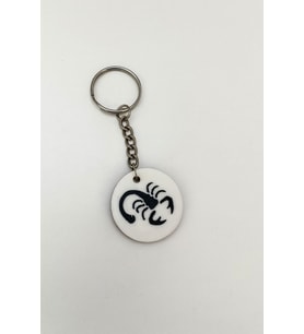 Akrep Burcu NFC Anahtarlık – Akıllı Temassız Bağlantı Özellikli Burç Anahtarlığı (3,5 cm)