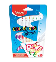 Maped Color'Peps Brush Keçeli Kalem 10 Renk 848010