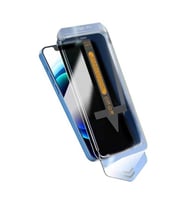 Apple iPhone 14 Pro Uyumlu Hayalet Ekran Koruyucu Zore Süper Fast Privacy Film (Siyah)