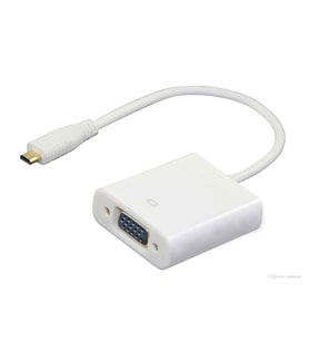 HYTECH HY-MHVS25 mHDMI-VGA Çevirici Adaptör