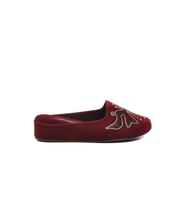 Pierre Cardin Bordo Tekstil Hafif Önü Kapalı Kadın Ev Terliği PC-55370 Z