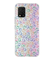 Xiaomi Mi 10 Lite Uyumlu Kapak Hello Kitty Tasarımlı Şeffaf Silikon Kılıf