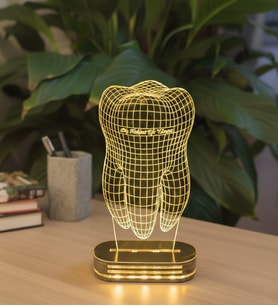 Diş Hekimlerine Özel  3D Led Lamba (Günışığı)