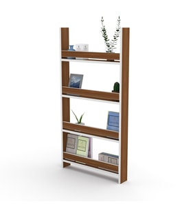 Kenzlife kitaplık fernur 120*060*10 cvz duvar rafı