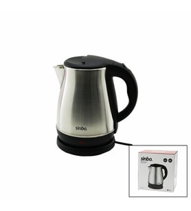ÇELİK  KETTLE SU ISITICISI KABLOSUZ KULLANIM  1.8LT  360° DÖNEBİLME OTOMATİK KAPANMA SK-8028