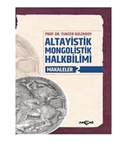 Altayistik Mongolistik Halkbilimi Makaleler 2 (Krem)