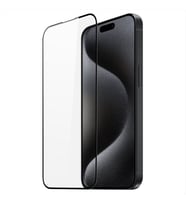 Dux Ducis iPhone 15 Full Kaplama Tempered Cam Ekran Koruyucu (Siyah)