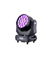 Dmx Pro 19x12W RGBW Moving Head Wash LED Sahne Işığı Zoom DMX Profesyonel Projektör