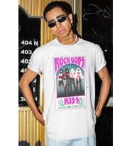 Rock Metal Gods Efsane Müzik Grubu Kiss Baskılı Unisex Oversize Tişört