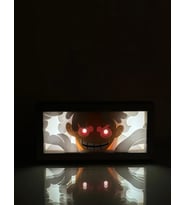 Luffy 3D Led Aydınlatma (Gri-Melanj)