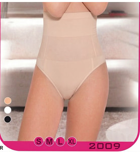 Ten Yüksek Bel Kadın Korse Külot Karın Bel Toparlayıcı Slip S-XL 2009