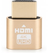 PrimeX PX-5245 HDMI Dummy Plug 4K UHD Sanal Monitör Emülatörü, HDMI Ekran Kartı Dummy Adaptör, Mining Rig, Bitcoin, Headless PC ve Uzaktan Erişim İçin Monitör Taklit Aparatı