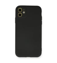 İphone 11 Kılıf Nano İçi Kadife - Siyah