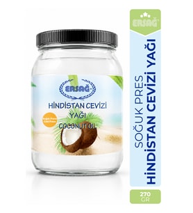 ERSAĞ Hindistan Cevizi Yağı 270 GR
