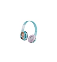 Bluetooth Kulaklık Disney Frozen Karlar Ülkesi Anna Elsa Mikrofonlu Kablosuz Çocuk Kulaklığı Lisanslı DY-2004-FZ (Açık Mavi)