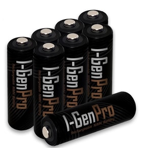 I-Gen Pro P103 8 Adet AA 2950 mAh Şarj Edilebilir Kalem Pil 1.2V Ni-MH Şarjlı Pil