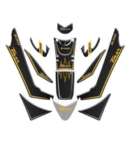 Yamaha Tmax 530 2017 - 2021 Uyumlu Tank Pad Set 003