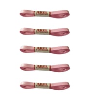 Akel Dar Dokuma Toz Pembe Saten Kurdele - 1 Cm. x 10 Metre - 5 Adet